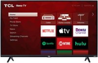 Front Zoom. TCL - 50" Class 4 Series LED 4K UHD Smart Roku TV.