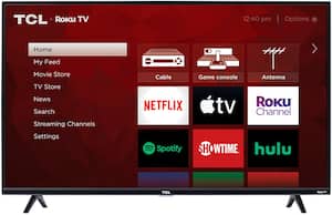 TCL - 50" Class - LED - 4 Series - 2160p - Smart - 4K UHD TV with HDR - Roku TV - Front_Zoom