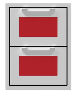 Hestan - AGDR Series 16" Outdoor Double Storage Drawers - Matador