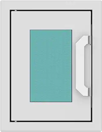 Angle. Hestan - AGPTD Series Outdoor Paper Towel Dispenser - Bora Bora.