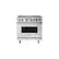 Front. Viking - 5.6 Cu. Ft. Self-Cleaning Freestanding Dual Fuel Convection Range - Apple red.