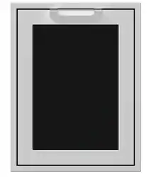 Hestan - 20" Outdoor Trash and Recycle Drawer - Stealth - Angle_Zoom