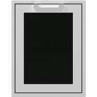 Hestan - 20" Outdoor Trash and Recycle Drawer - Stealth - Front_Zoom