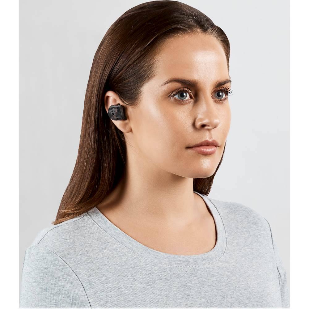 Alt View 19. Master & Dynamic - MW07 True Wireless In-Ear Headphones - Gray Terrazo.