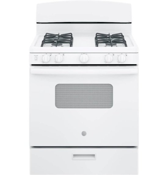 GE 4.8 Cu. Ft. Freestanding Gas Range White JGBS10DEMWW Best Buy