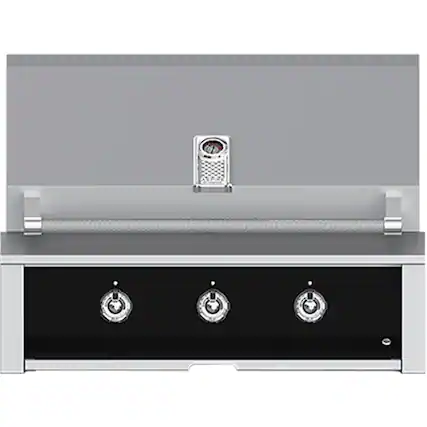 Angle. Aspire by Hestan - By Hestan Gas Grill - Stealth.