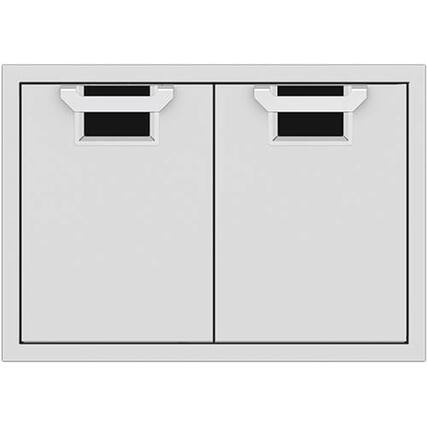 Front. Hestan - Aspire AEAD Series 30" Outdoor Double Access Doors - Stealth.