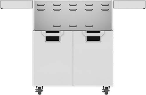Hestan - Aspire ECD Series 30" Tower Cart with Double Doors - Stealth