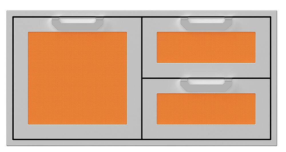 Hestan - AGSDR Series 42" Double Drawer and Storage Door Combination - Citra