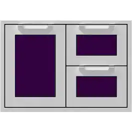 Hestan - AGSDR Series 30" Double Drawer and Storage Door Combination - Lush