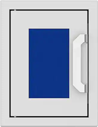 Angle. Hestan - AGPTD Series Outdoor Paper Towel Dispenser - Prince.