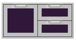 Hestan - AGSDR Series 42" Double Drawer and Storage Door Combination - Lush