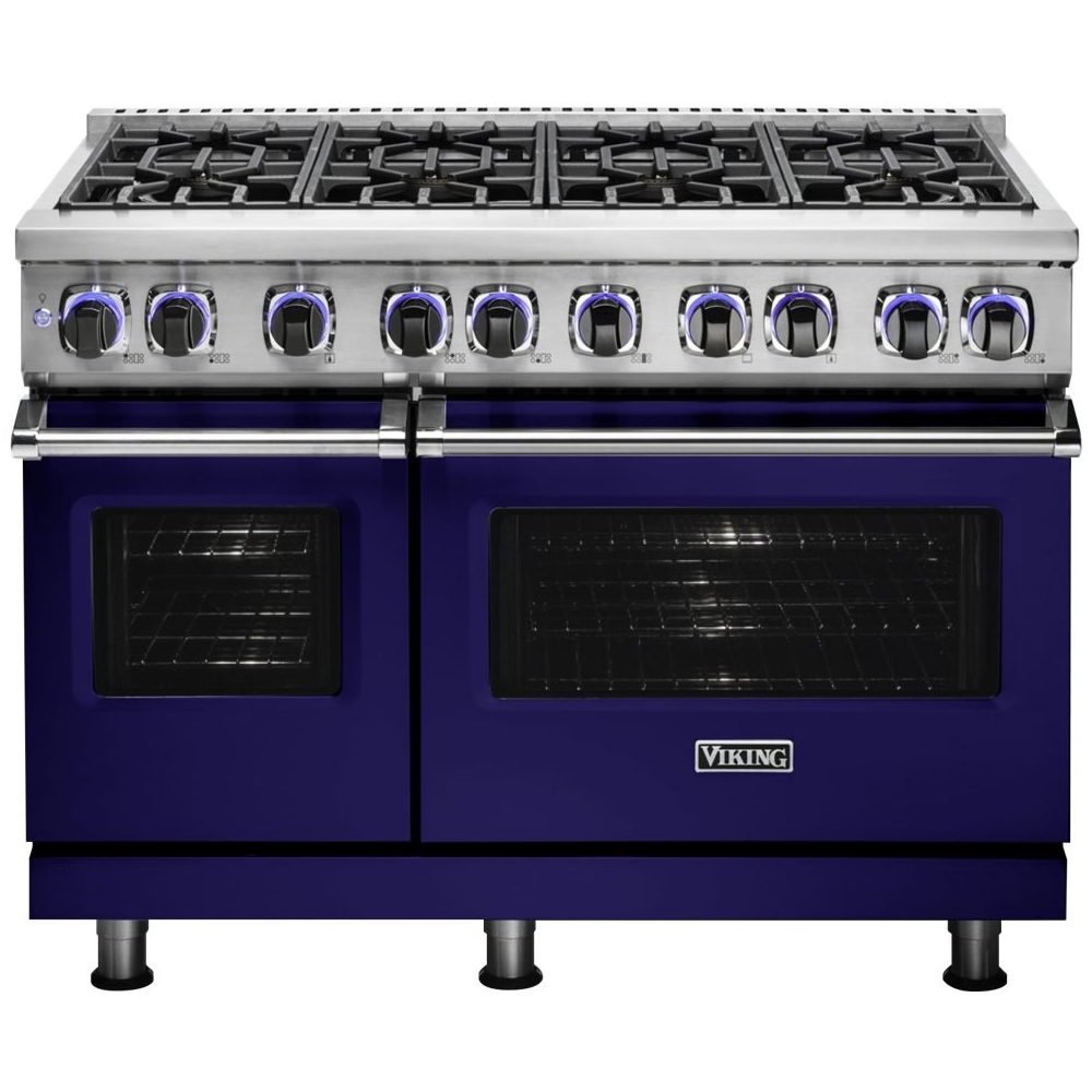 36” viking range. GAS Cobalt Blue. Used. Needs parts for Sale in