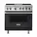 Front. Viking - 5.6 Cu. Ft. Self-Cleaning Freestanding Dual Fuel Convection Range - Graphite Gray.