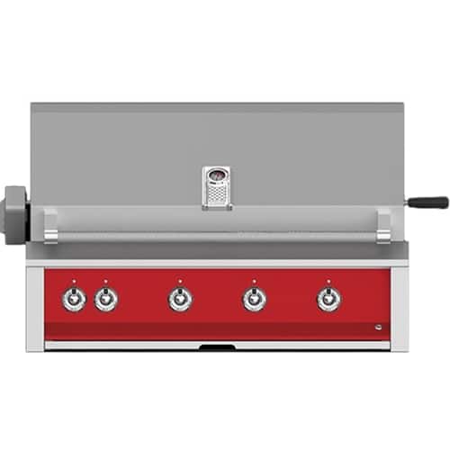 Angle View: Aspire by Hestan - By Hestan 42.1" Built-In Gas Grill - Matador
