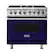 Front. Viking - 5.1 Cu. Ft. Freestanding Gas Convection Range - Cobalt Blue.