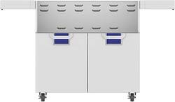Hestan - Aspire ECD Series 36" Tower Cart with Double Doors - Prince - Angle_Zoom