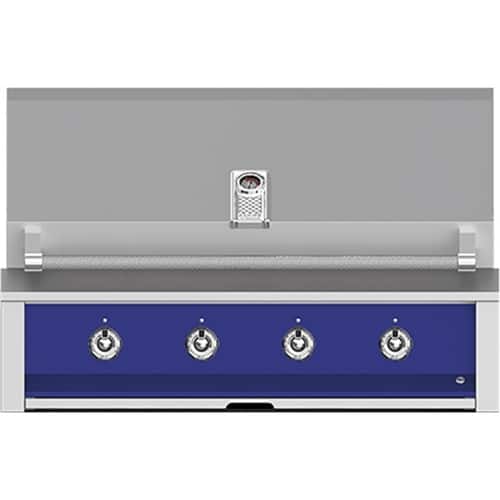 Angle View: Aspire by Hestan - By Hestan 42.1" Built-In Gas Grill - Prince