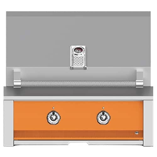 Angle View: Aspire by Hestan - By Hestan 30" Built-In Gas Grill - Citra