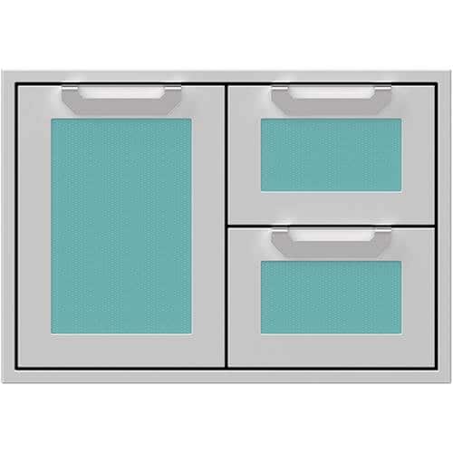 Hestan - AGSDR Series 30" Double Drawer and Storage Door Combination - Bora Bora - Front_Zoom