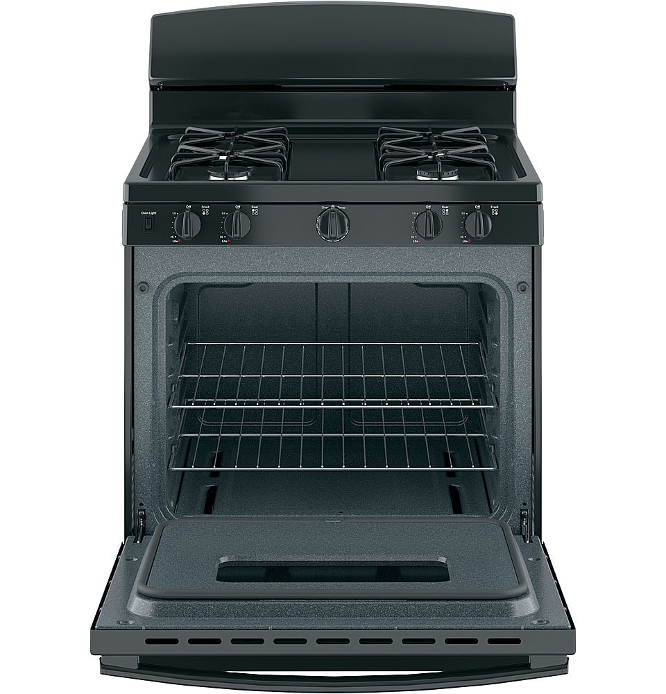 GE 4.8 Cu. Ft. Freestanding Gas Range Black Okinus Online Shop