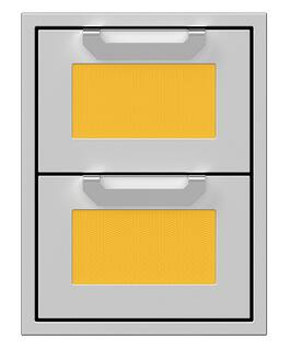Hestan - AGDR Series 16" Outdoor Double Storage Drawers - Sol