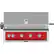 Angle. Aspire by Hestan - By Hestan 42.1" Built-In Gas Grill - Matador.