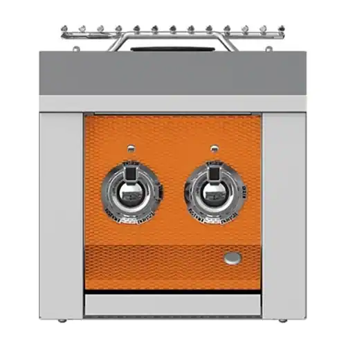 Angle. Aspire by Hestan - By Hestan 12" Side Burner - Citra.