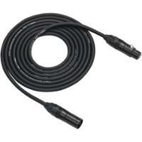Samson - Tourtek Pro 25' Microphone Cable - Black - Angle_Zoom