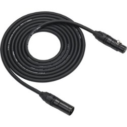 Samson - Tourtek Pro 20' Microphone Cable - Black - Angle_Zoom