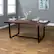 Alt View 11. Walker Edison - 72" Rectangular Solid Pine Wood Dining Table - Mahogany.