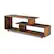 Left. Walker Edison - Rustic Modern TV Stand - Amber.