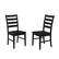 Alt View 12. Walker Edison - Rectangular Farmhouse Dining Table (Set of 7) - Gray/Black.