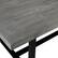 Alt View 13. Walker Edison - Rectangular Farmhouse Dining Table (Set of 7) - Gray/Black.