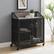 Alt View 15. Walker Edison - 33" Industrial 2-Door Bar Cabinet - Grey Wash.