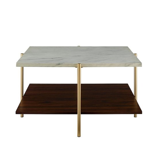 Walker Edison Modern Square Coffee, Best Square Coffee Table