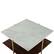 Alt View 12. Walker Edison - Modern Square Coffee Table - Faux White Marble/Gold.
