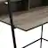 Alt View 13. Walker Edison - Modern Ladder Wood Computer Desk - Gray Wash.