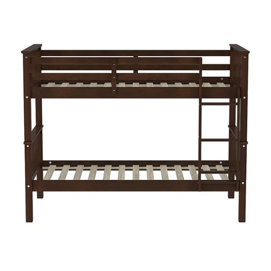 Walker Edison Wood Frame Twin Over, What Is A Twin Bunk Bed