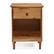 Front. Walker Edison - 1-Drawer Nightstand - Caramel.