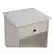 Alt View 12. Walker Edison - 1-Drawer Nightstand - White.