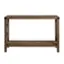 Alt View 11. Walker Edison - 46" Rustic Farmhouse Entryway Table - Rustic Oak.