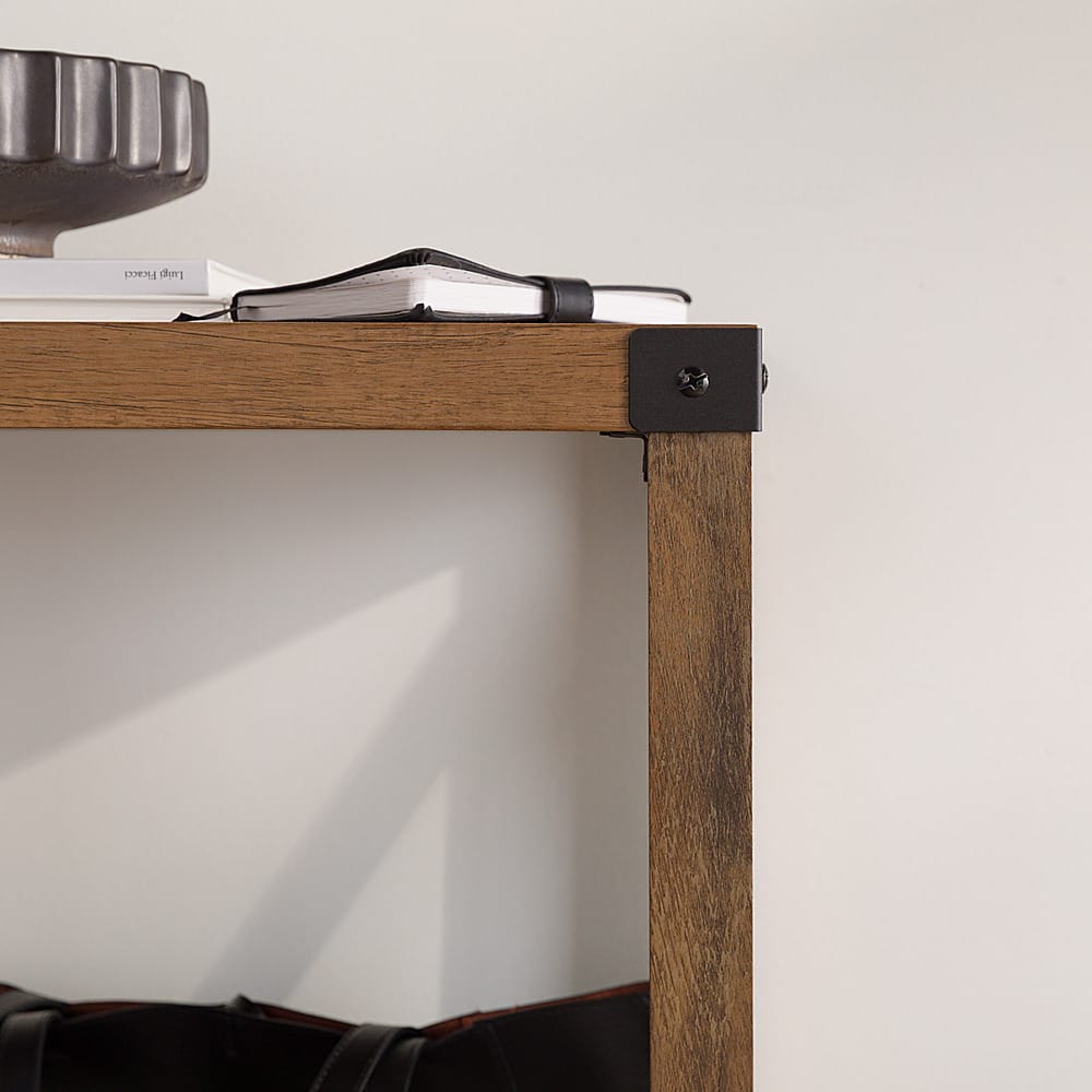 Alt View 20. Walker Edison - 46" Rustic Farmhouse Entryway Table - Rustic Oak.