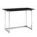 Angle. Walker Edison - Modern Faux Marble Computer Desk - Black Marble/Chrome.