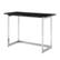 Left. Walker Edison - Modern Faux Marble Computer Desk - Black Marble/Chrome.