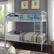 Alt View 12. Walker Edison - Twin over Twin Bunk Bed - White/Gray.