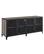 Angle. Walker Edison - Industrial Mesh Metal TV Stand Cabinet for Most Flat-Panel TVs Up to 70" - Gray Wash.