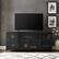Alt View 11. Walker Edison - Industrial Mesh Metal TV Stand Cabinet for Most Flat-Panel TVs Up to 70" - Gray Wash.