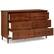Alt View 12. Walker Edison - Modern 6-Drawer Dresser - Walnut.