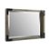 Angle Zoom. Walker Edison - 36" Rectangle Wood and Metal Mirror - Natural.
